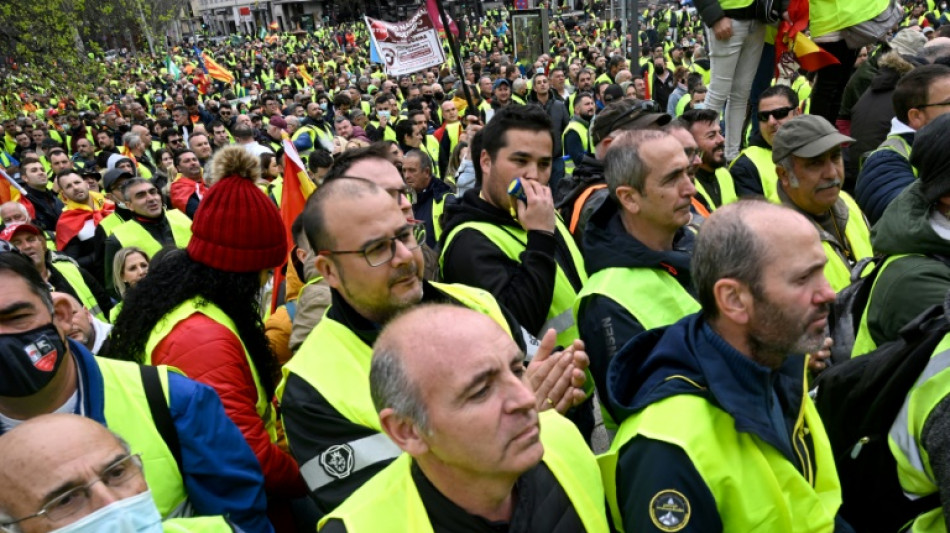 Nueva huelga de transportistas convocada en España a partir del lunes