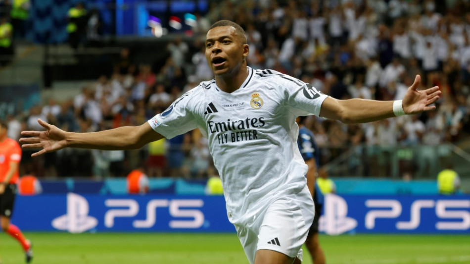 Mbappe trifft: Real triumphiert im europäischen Supercup