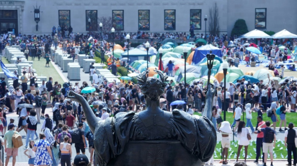 Universidade de Columbia suspende manifestantes pró-Palestina que desafiaram ultimato