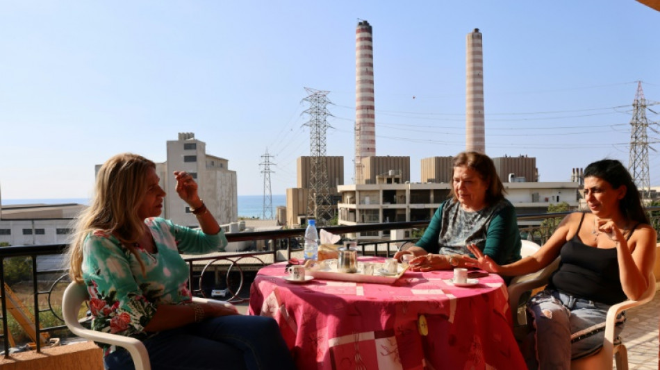 Los vecinos de una central eléctrica en Líbano la acusan de matarlos a fuego lento