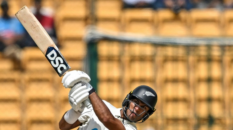 India fight back after Ravindra ton cements New Zealand lead