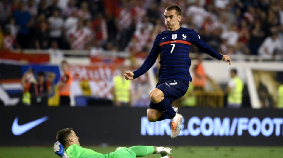 Ligue des nations: les Bleus tenus en échec en Croatie 1-1