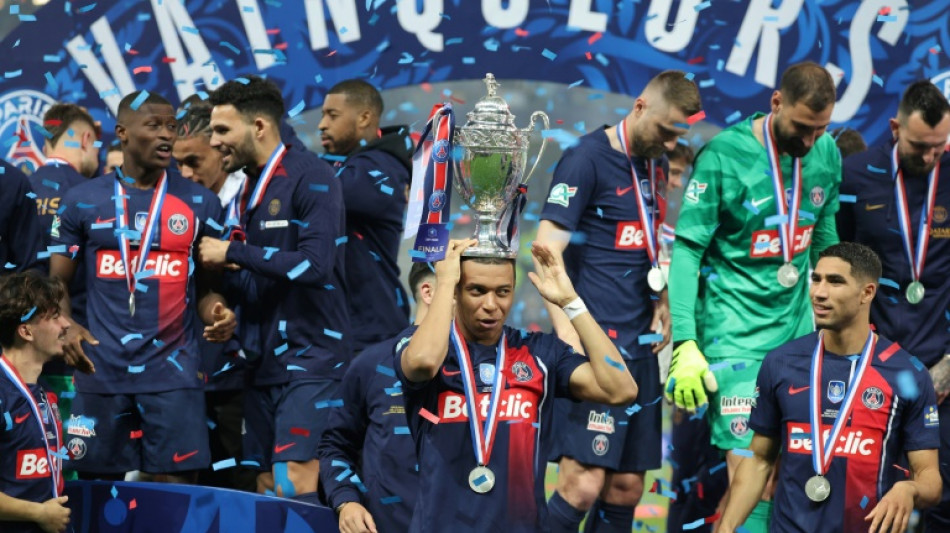 Mbappé diz adeus ao PSG com título da Copa da França