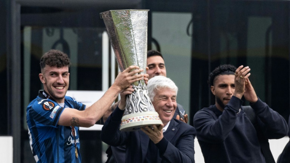 Europa League winners Atalanta bask in hero's welcome on home return