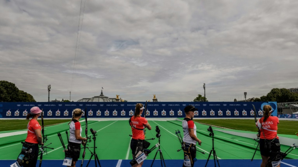 Olympic archery opens with history and Napoleon for company