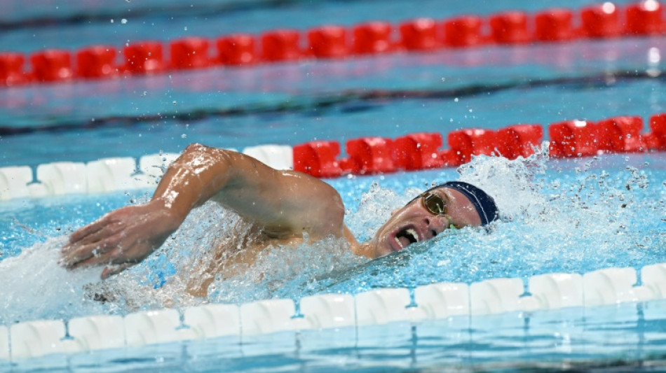 Natation: Marchand se pare d'or sur 400 m quatre nages