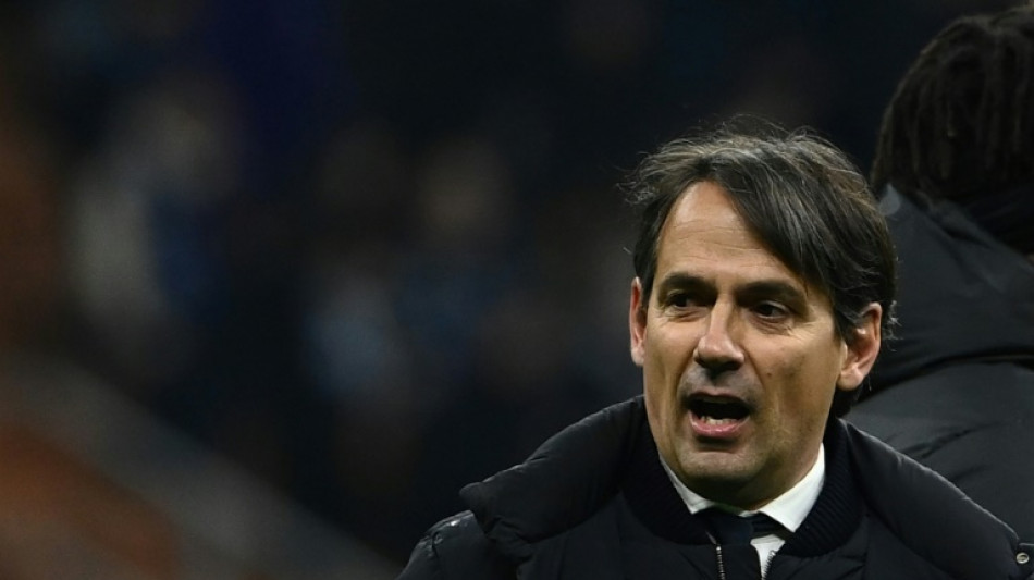 Simone Inzaghi é suspenso e não ficará no banco da Inter contra a Roma