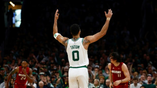 Tatum leads Celtics to game one win over Heat in NBA playoffs