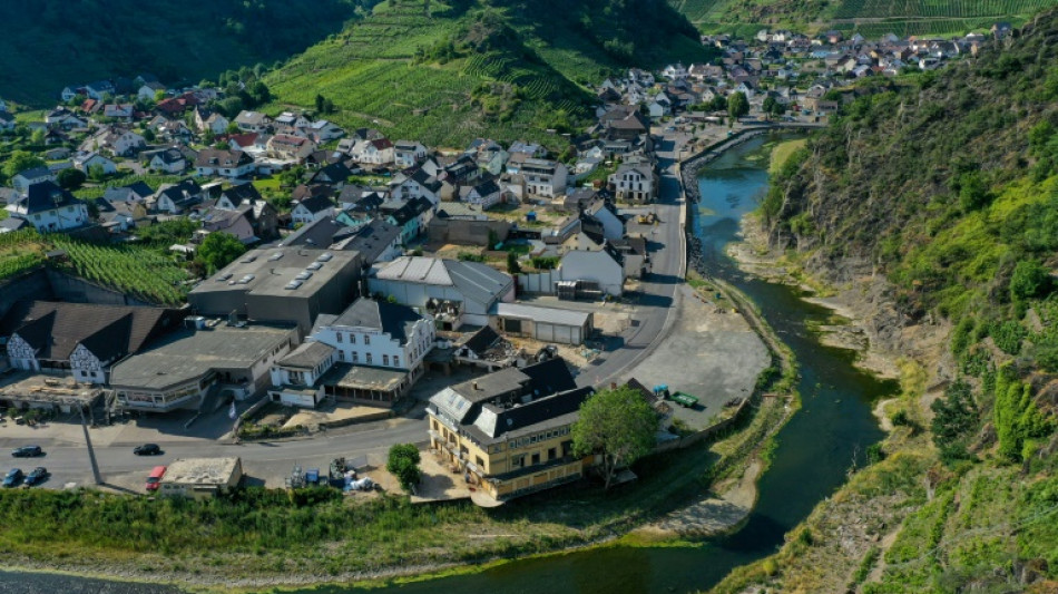 In western Germany, 'temporary' life a year after flood