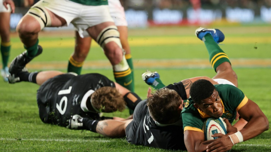 South Africa edge New Zealand in Rugby Championship thriller