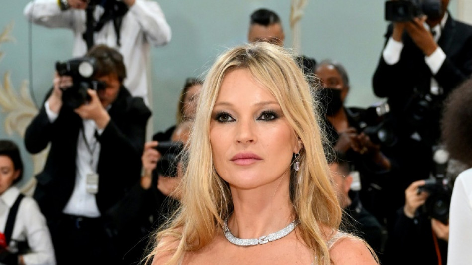 L'ex-top model Kate Moss, reine du cool, fête ses 50 ans