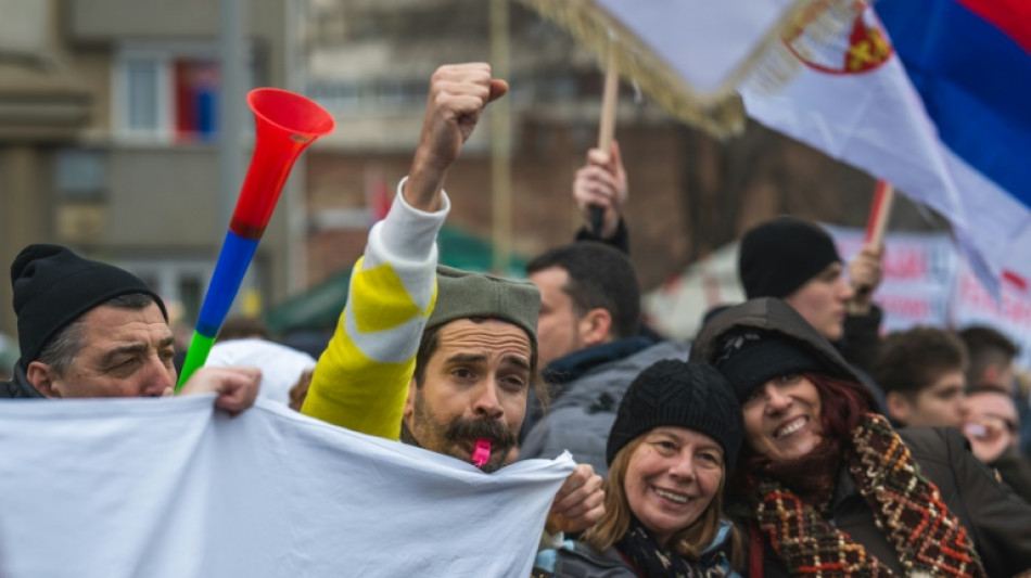 En Serbie, les étudiants apportent leur colère dans les bastions ruraux acquis au président 