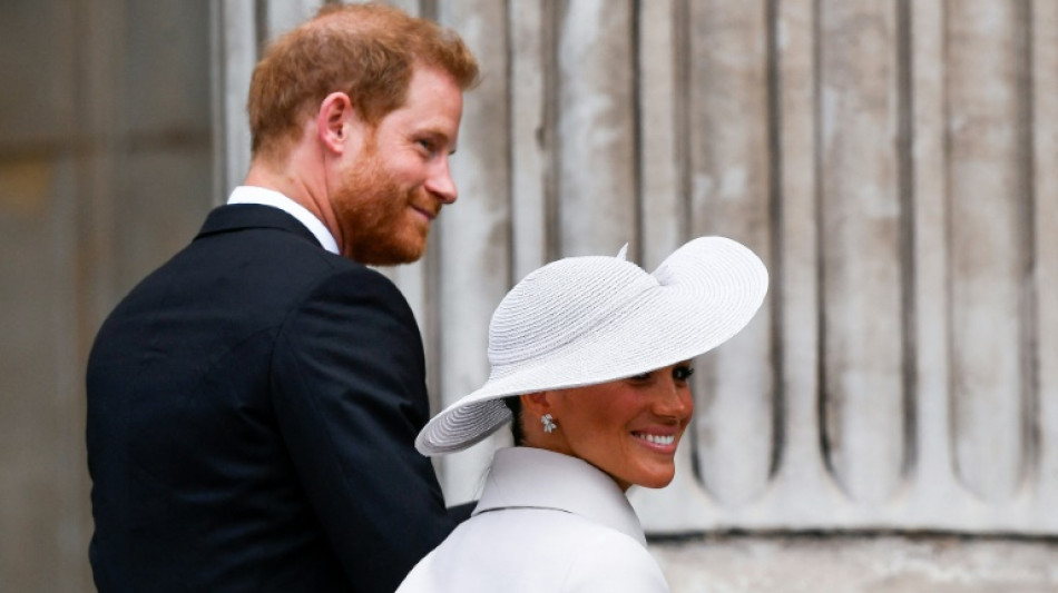 Harry und Meghan nehmen in London an Dankgottesdienst für die Queen teil