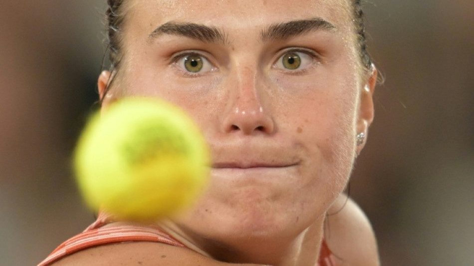 Sabalenka eyes French Open semis, Rybakina beaten by Paolini