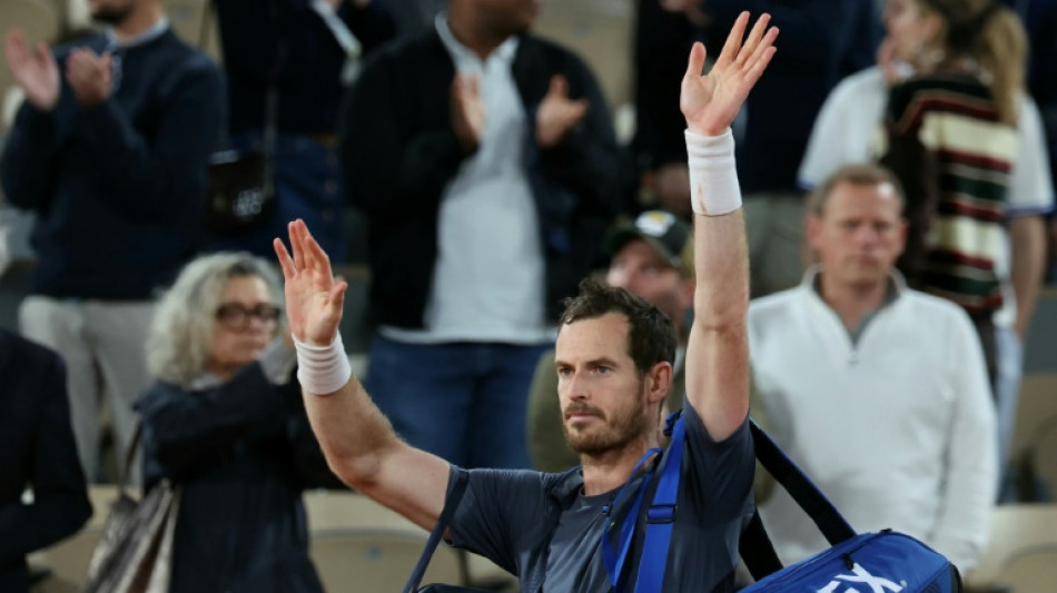 'Proud' Murray's French Open career ended by Wawrinka in first round