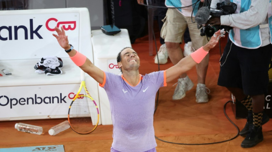 Nadal shines in Madrid win, warns 'needs time' to find full power