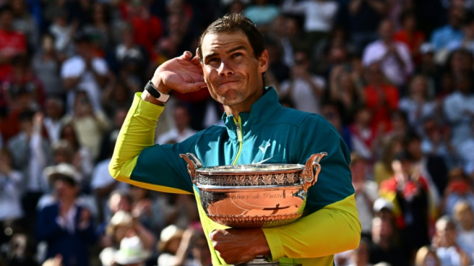 Roland-Garros: "dans les circonstances actuelles, je ne peux pas et je ne veux pas continuer de jouer", dit Nadal