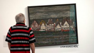 Vienna museum tilts paintings to illustrate climate change threat