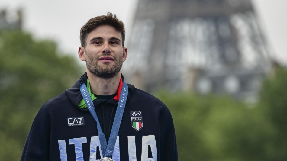 Parigi:Ganna,stavo per cadere, qualcuno mi ha protetto dall'alto