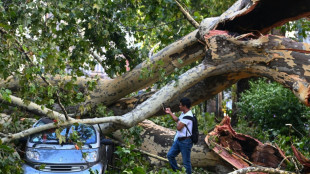 Two dead in storms in northern Italy as Sicily fires close airport