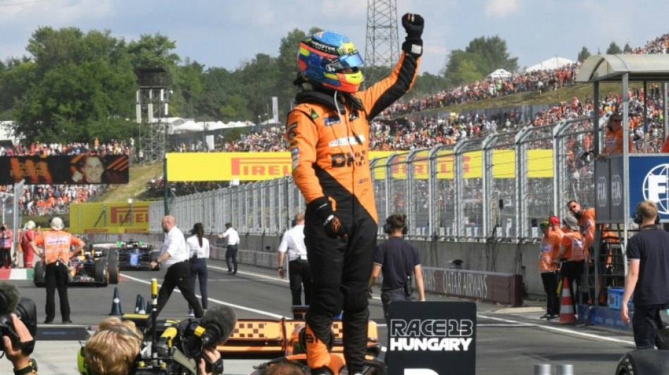 F1: première victoire de Piastri et doublé de McLaren en Hongrie