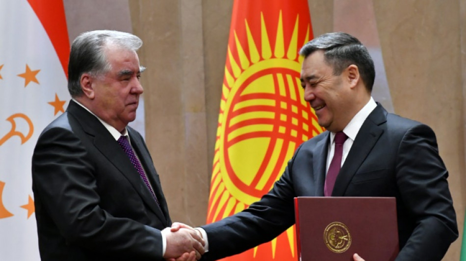 Kyrgyzstan, Tajikistan sign border deal to boost regional stability