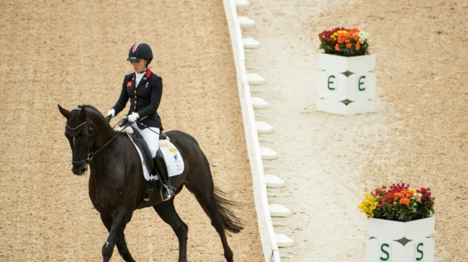 Gold medals give fleeting happiness, says Paralympic dressage great Wells