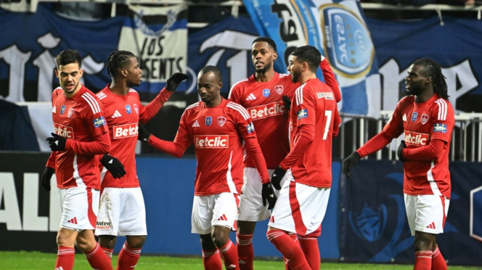 Coupe de France: Brest franchit l'obstacle troyen et file en quarts