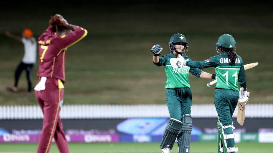 Pakistan stun West Indies to end World Cup drought 