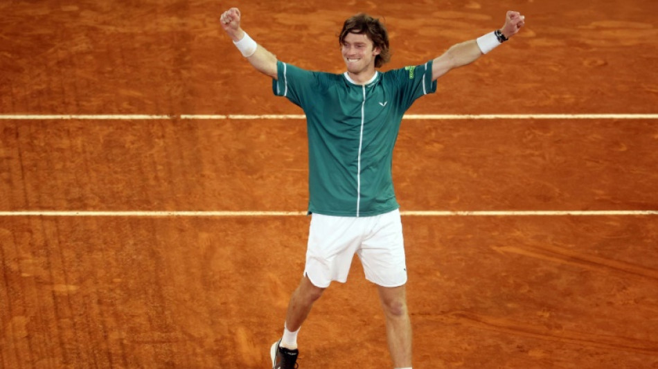 'Almost dead' Rublev battles illness to claim Madrid Open title