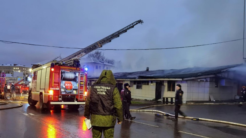 Fire kills 15 at bar in Russian city of Kostroma