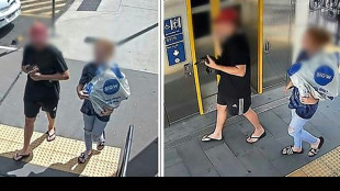 Australian police seek pair seen with platypus on train