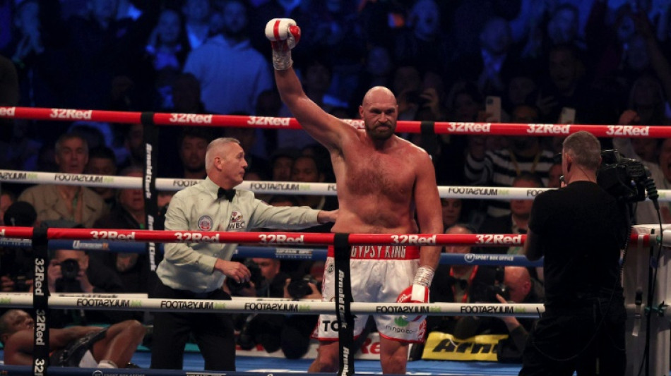 Boxe: Tyson Fury conserve son invincibilité et sa ceinture WBC des lourds