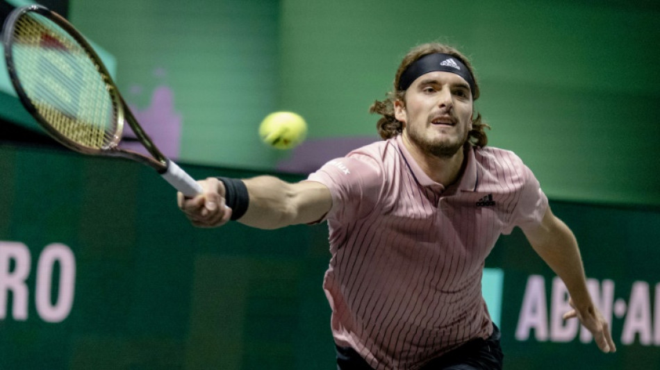 Tennis: Tsitsipas contre Auger-Aliassime en finale à Rotterdam