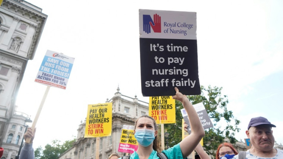 Striking UK nurses say walkouts over pay 'last resort'