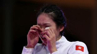 Tearful Kong spoils French party with Hong Kong's third ever Olympic gold