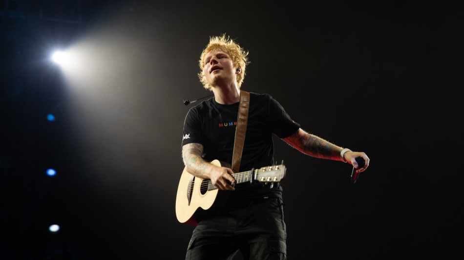 Ed Sheeran annuncia Mathematics Show europei, a Roma nel 2025