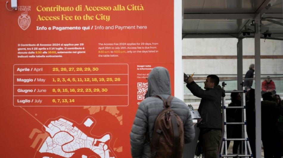 Face au surtourisme, Venise expérimente un billet d'entrée à 5 euros