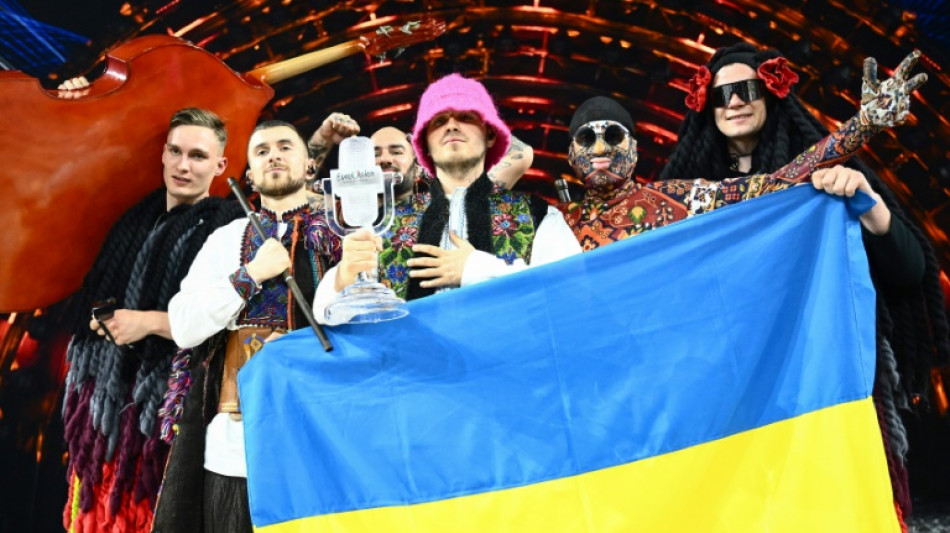 Folk rappers from Ukraine win Eurovision in musical morale boost