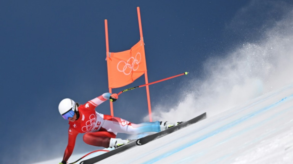 Suter confirms Swiss dominance with Olympic downhill gold