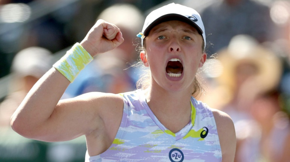 Indian Wells: Swiatek franchit l'obstacle Kerber et passe en quarts