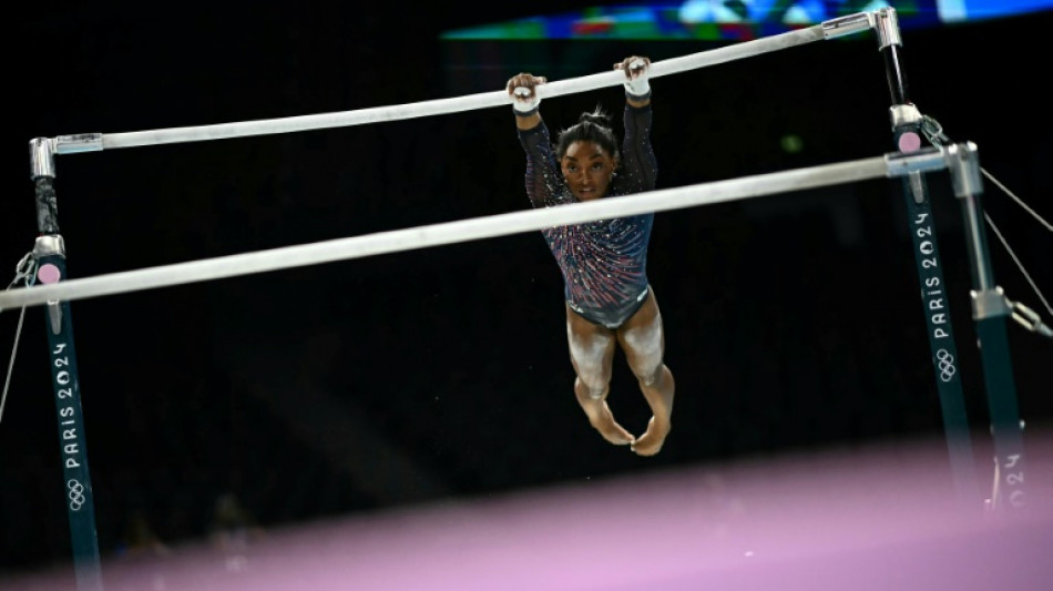 Biles ready to unveil unique uneven bars skill at Paris Olympics