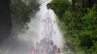 Sanchez escapes through dust and gravel for nervy Giro triumph