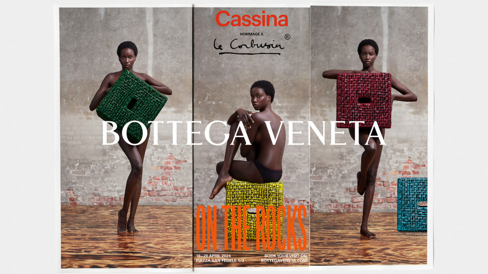 Bottega Veneta omaggia Le Corbusier con Cassina