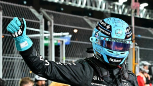 George Russell faz a pole position do GP de Las Vegas de F1