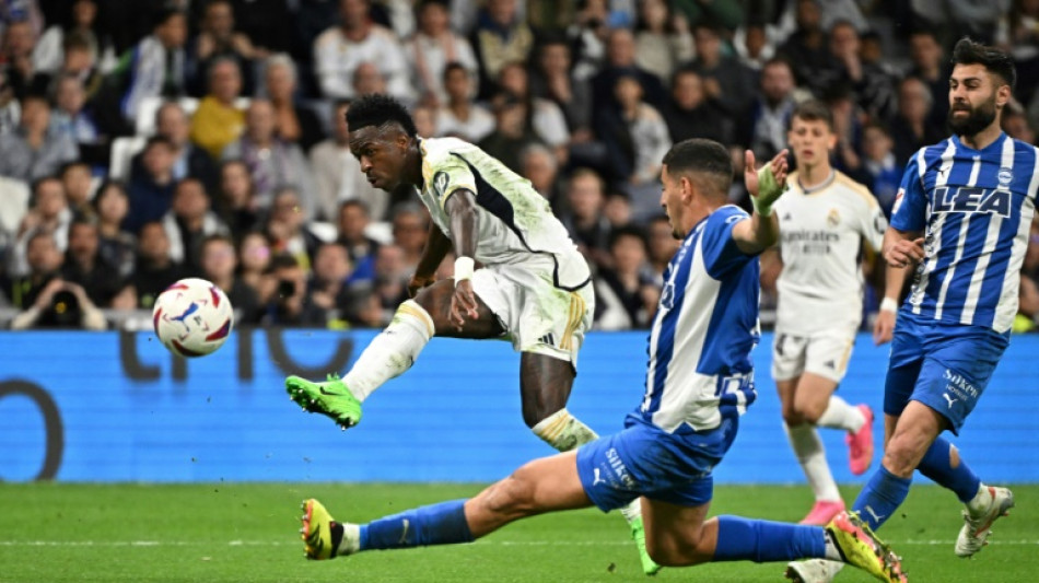 Bellingham, Vinicius shine as champions Madrid smash Alaves