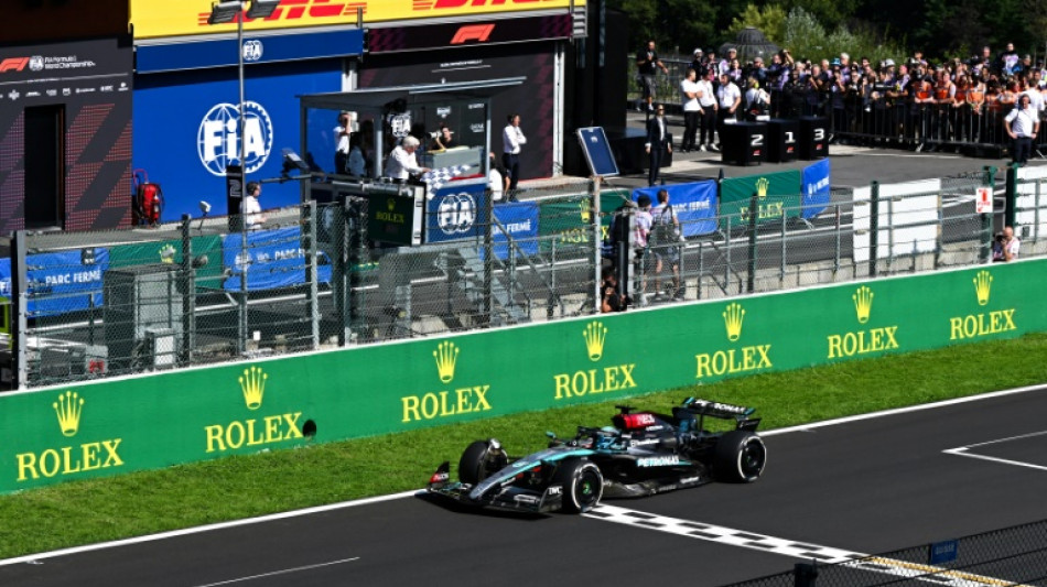 Russell claims 'awesome' one-stop win in Mercedes one-two triumph