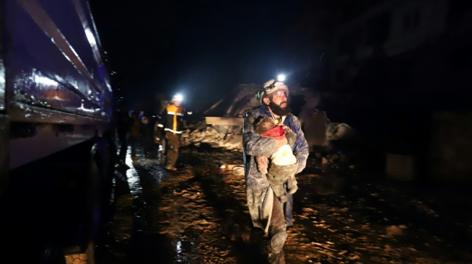 At least 386 dead in Syria after Turkey earthquake