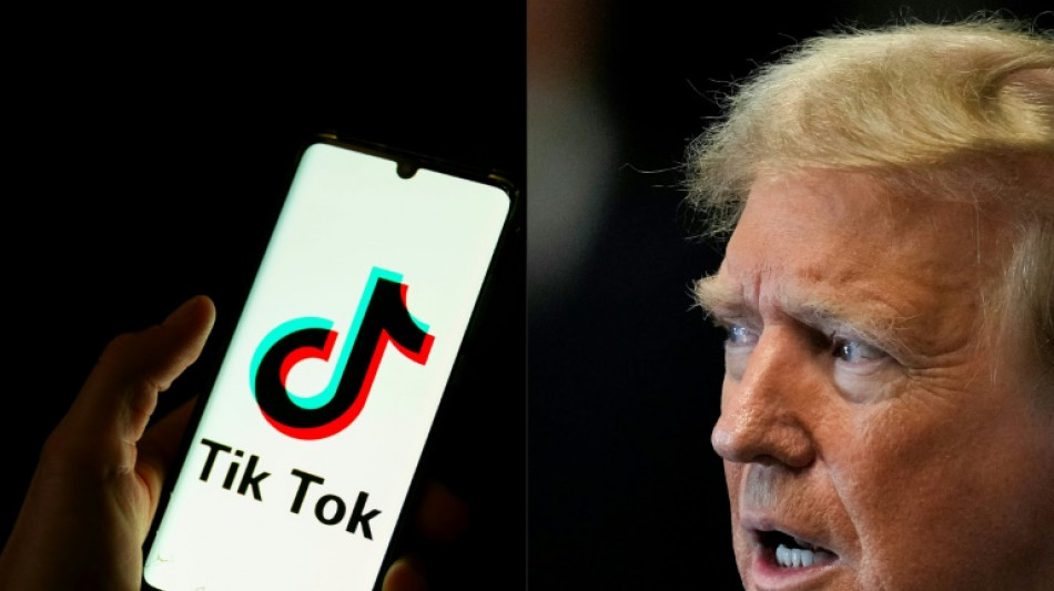 Trump propone dividir propiedad de TikTok, que restablece el servicio