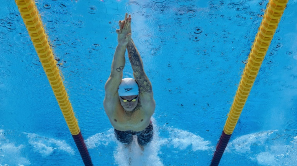 Natation: Caeleb Dressel forfait pour la fin des Mondiaux